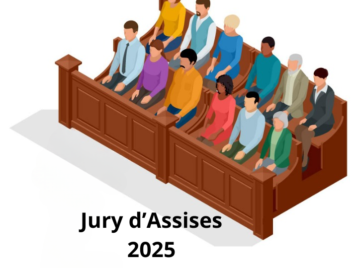 Avis de tirage au sort pour Jury d’Assises pour l’année: 2025